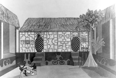 De Slaapkamer van de Koning, 1817 door Thomas Edward Bowditch